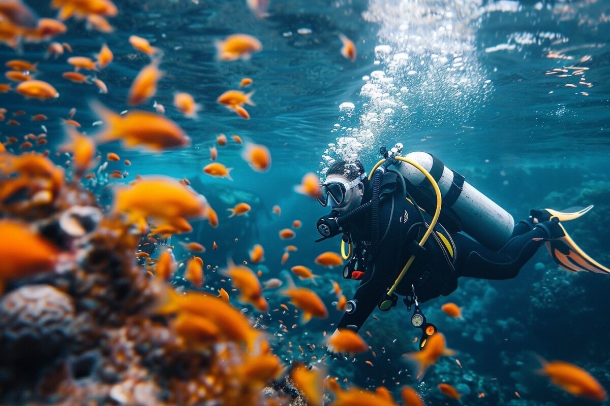 Les meilleures destinations pour un week-end de plongée sous-marine