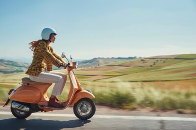 Échappée belle en scooter : Week-end sur les routes pittoresques d'Italie