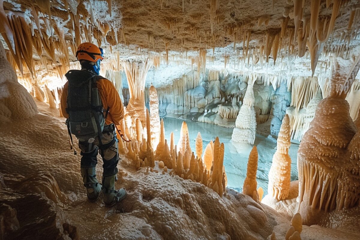 Exploration souterraine : Week-end de spéléologie dans des grottes majestueuses
