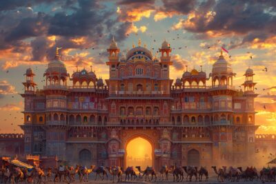 Splendeurs du Rajasthan : palais, déserts et traditions de l'Inde