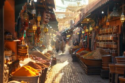 Voyage sensoriel au Maroc : couleurs, saveurs et paysages envoûtants